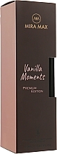 Fragrances, Perfumes, Cosmetics Reed Diffuser + tester - Mira Max Vanilla Moments Fragrance Diffuser With Reeds Premium Edition