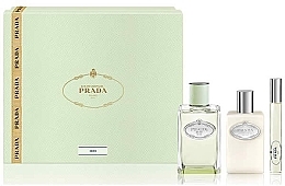 Fragrances, Perfumes, Cosmetics Prada Infusion D'Iris - Set (edp/100ml + + b/lot/100ml + edp/mini/10ml)