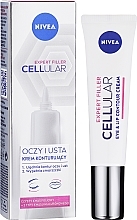 Fragrances, Perfumes, Cosmetics Eye & Lip Contour Cream - Nivea Cellular Expert Filler Eye & Lip Contour Cream