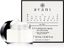 Fragrances, Perfumes, Cosmetics Lifting Eye Cream - Avant R.N.A. Radical Anti-Ageing Eye Lift Cream