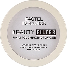 Fixing Face Powder - Unice Final Touch Pastel Fixing Powder — photo N2