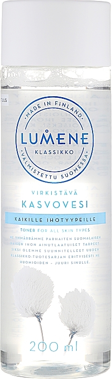 GIFT! Refreshing Toner for All Skin Types - Lumene Klassikko Refreshing Toner — photo N1