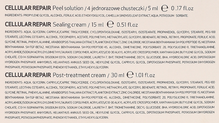 Anti-Photoaging Home Care - Sesderma Laboratories Sesmedical Cellular Repair (cr/15ml + cr/35ml + wipes/5x5ml) — photo N6