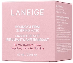 Night Face Mask - Laneige Bouncy & Firm Sleeping Mask — photo N3