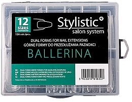 False Nails - Claresa Stylistic Salon Sistem Dual Form Ballerina — photo N1