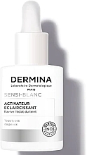 Fragrances, Perfumes, Cosmetics Face Radiance Booster - Dermina Sensi-Blanc Whitening Booster