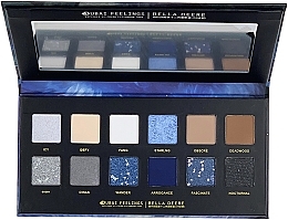 Professional Eyeshadow Palette - Veronni Explorer 12 Color Eyeshadow Wolf — photo N2