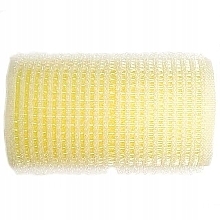 Fragrances, Perfumes, Cosmetics Velcro Curlers with Foam Base, d32 mm, yellow, 12 pcs - Xhair