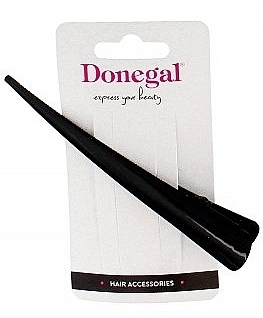 Hair Clip FA-5750, black - Donegal — photo N1