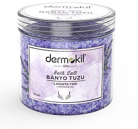 Lavender Oil Bath Salt - Dermokil Bath Salt Lavender — photo N1