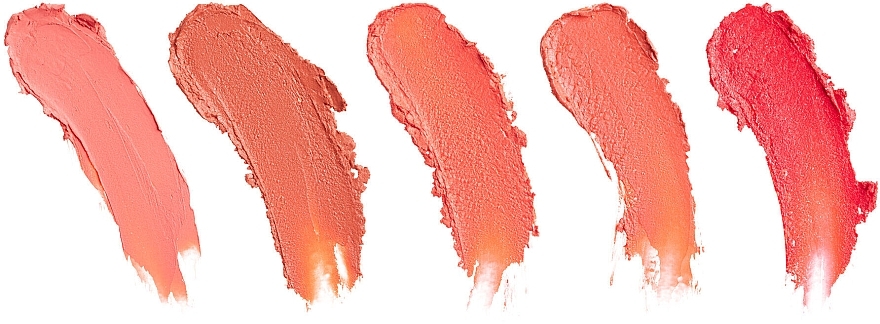 Lipstick Set, 5 pcs. - Revolution Pro Lipstick Collection Corals — photo N4