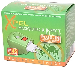 Fragrances, Perfumes, Cosmetics Electric Fumigator with Liquid against Mosquitoes & Insects - Xpel Mosquito & Insect