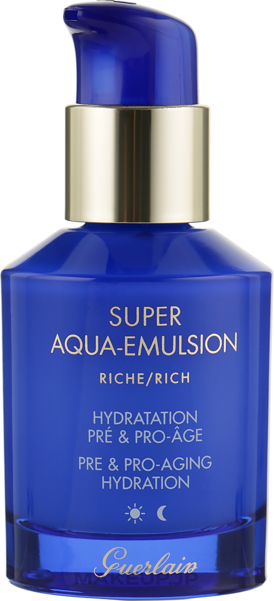 Rich Moisturizing Anti-Aging Emulsion for Mature Skin - Guerlain Super Aqua Rich Emulsion — photo 50 ml