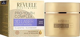 Night Face Cream - Revuele 3D Laser Pro-Youth Complex Night Cream — photo N2