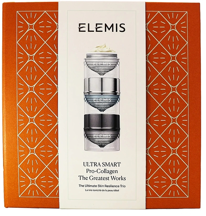 Gift Set - Elemis Ultra Smart Pro-Collagen The Greatest Works (mask/10ml + day/cr/10ml + nig/cr/10ml) — photo N1