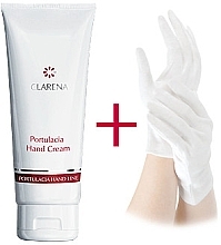 Fragrances, Perfumes, Cosmetics Set - Clarena Portulacia Hand (cr/100ml + gloves)