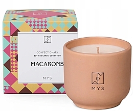 Soy Candle "Macarons" - Mys Macarons Candle — photo N1