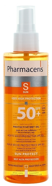 Sunscreen Oil - Pharmaceris S Protective Dry Oil SPF50 — photo N2