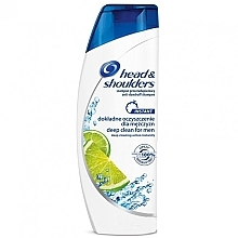 Fragrances, Perfumes, Cosmetics Anti-Dandruff Shampoo "Deep Cleansing" - Head & Shoulders Shampoo