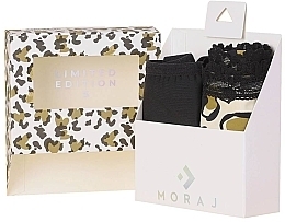 Fragrances, Perfumes, Cosmetics Women Panties 'Limited Edition', black/hearts, 2 pcs. - Moraj