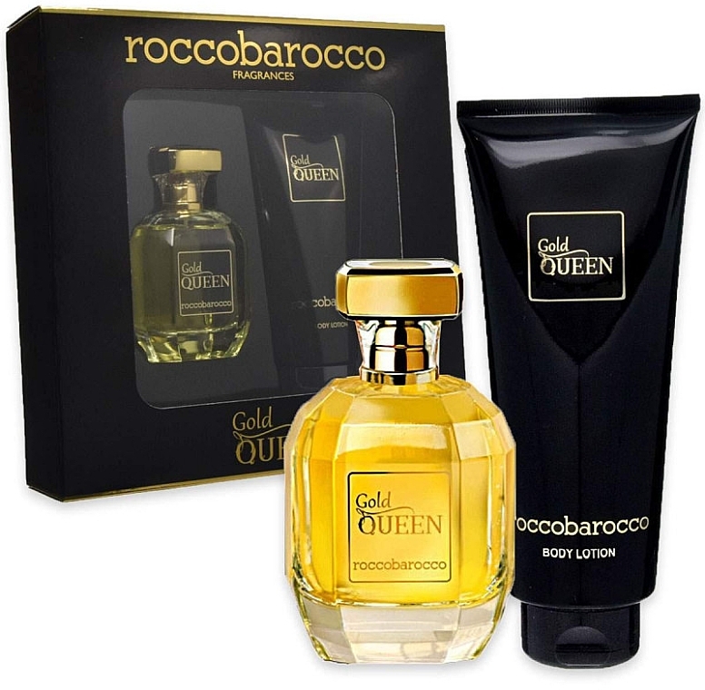 Roccobarocco Gold Queen - キット (edp/100ml + b/lot/200ml)	 — photo N1