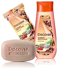 Fragrances, Perfumes, Cosmetics Set - Oriflame Discover Cuban Rtyhms (soap/90g + Shower Gel/250ml)