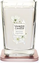 Scented Candle - Yankee Candle Elevation Sheer Linen — photo N3