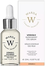 Fragrances, Perfumes, Cosmetics Vitamin C Eye Serum - Warda Vitamin C Skin Glow Boost Eye Serum