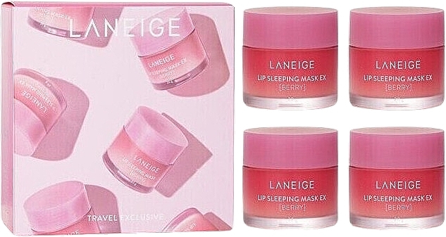 セット - Laneige Travel Exclusive (lip/mask/4x20g) — photo N1