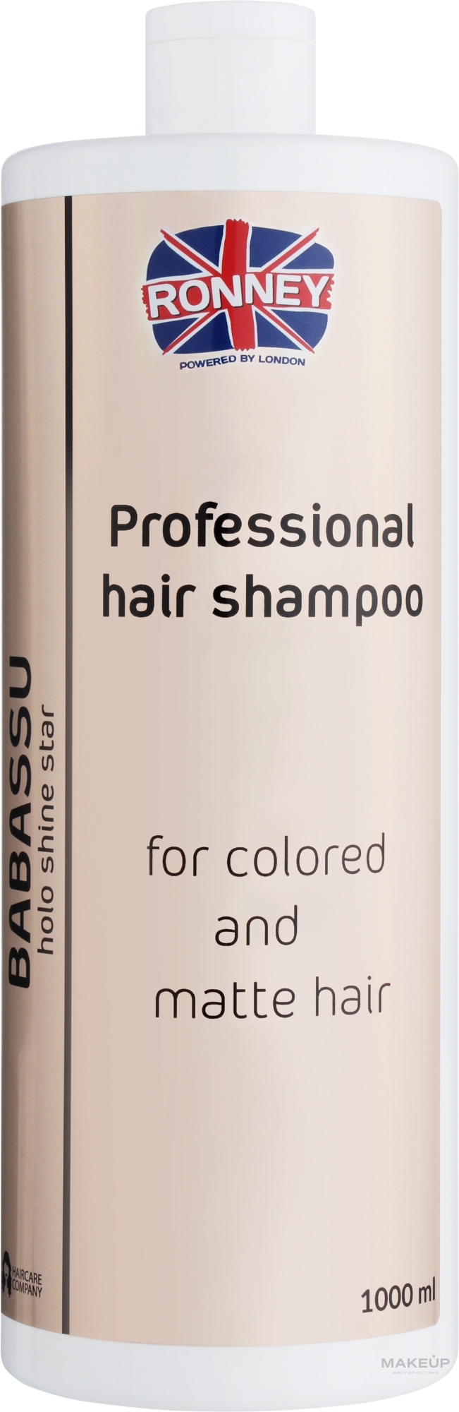 Colored Hair Shampoo - Ronney HoLo Shine Star Babassu Oil — photo 1000 ml