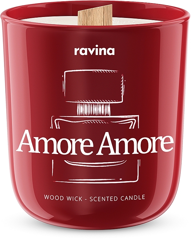 Amore Amore Scented Candle - Ravina Aroma Candle — photo N1