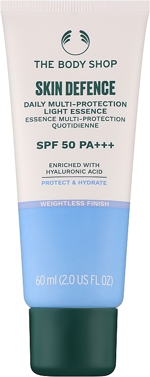 Multi-Protection Face Essence - The Body Shop Skin Defence Daily Multi-protection Light Essence SPF 50+ PA++++ — photo N1