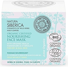 Fragrances, Perfumes, Cosmetics Nourishing Face Mask for Dry & Dull Skin - Natura Siberica Organic Certified Nourishing Face Mask