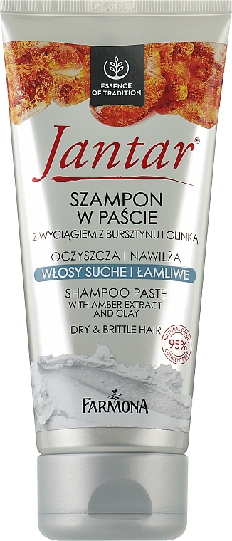 Amber & Clay Shampoo Paste - Farmona Jantar Shampoo — photo N4