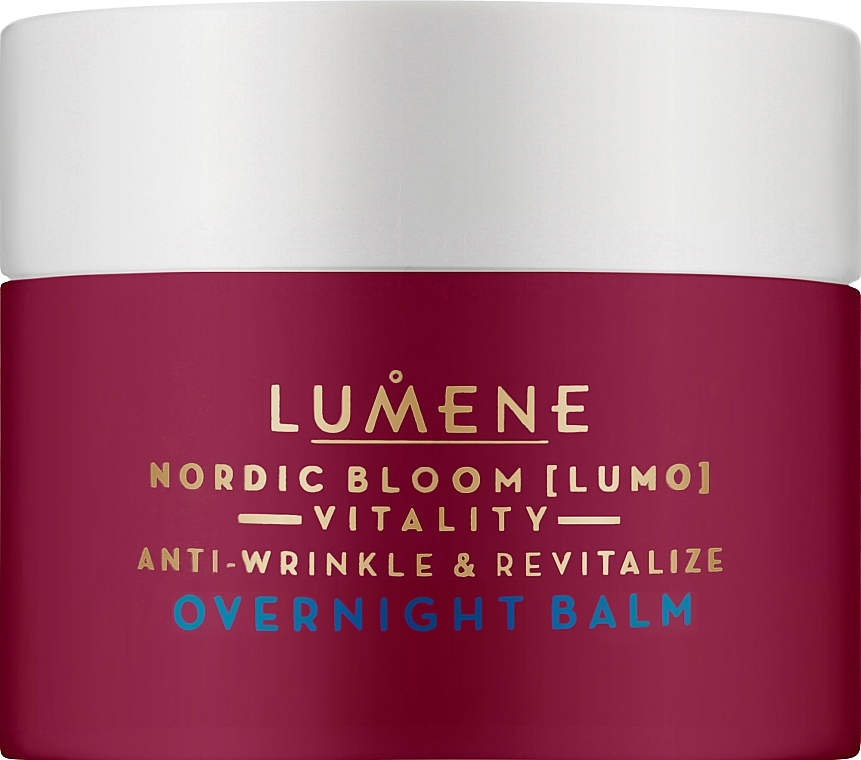 Anti-Wrinkle Night Face Balm - Lumene Nordic Bloom Vitality Anti-Wrinkle & Revitalize Overnight Balm — photo N1