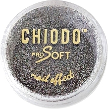 Fragrances, Perfumes, Cosmetics Mirror Powder - Chiodo Pro Soft Efekt Holo (Grafit -005)