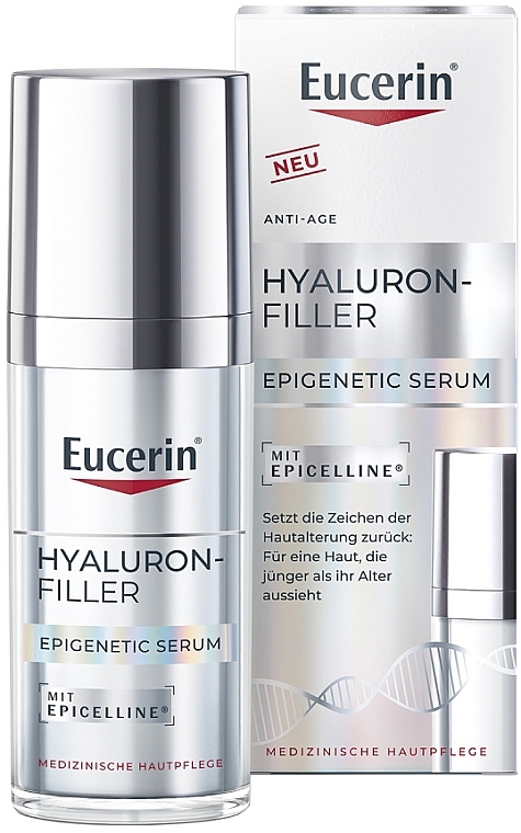 Epigenetic Face Serum - Eucerin Hyaluron-Filler Epigenetic Serum — photo N2