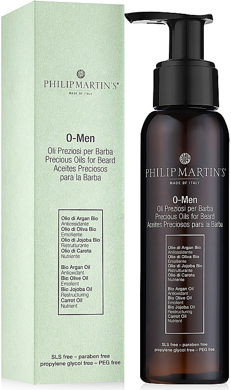 Beard Precious Oils - Philip Martin's O-Men — photo N2