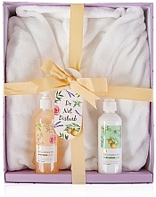 Fragrances, Perfumes, Cosmetics Set in Gift Pack - Accentra Relaxing Spa Bath Set (h/soap/200ml + h/lot/100ml + robe)