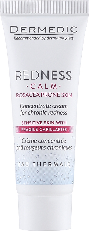 GIFT! Concentrated Cream for Rosacea-Prone Skin - Dermedic Redness Calm Concentrate Cream For Chronic Redness — photo N3