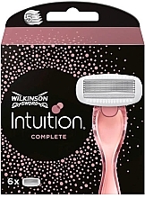 Blade Refill, 6 pcs. - Wilkinson Sword Intuition Complete — photo N1