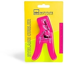 Lash Curler, pink handles - IDC Institute Neon Eyelash Curler — photo N2