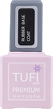 Fragrances, Perfumes, Cosmetics Rubber Base Coat, 15 ml - Tufi Profi Premium Rubber Base Coat