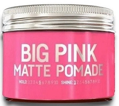 Matte Hair Wax - Immortal NYC Big Pink Matte Pomade — photo N1