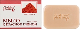 Red Clay Face & Body Soap - Golden Pharm — photo N1