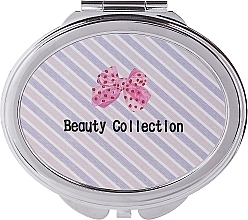 Fragrances, Perfumes, Cosmetics Compact Mirror, 85611, striped - Top Choice Beauty Collection