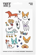 Fragrances, Perfumes, Cosmetics Temporary Tattoo - TATTon.me Dogs Mix