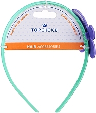 Fragrances, Perfumes, Cosmetics Hairband, 27864, mint with purple flower - Top Choice