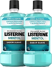 Fragrances, Perfumes, Cosmetics Set - Listerine Mentol Zero Alcohol