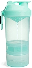 Shaker, 600 ml - SmartShake Original2Go Mint Green — photo N1